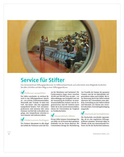 Der leichte Weg zur Stiftungsprofessur (Cover)